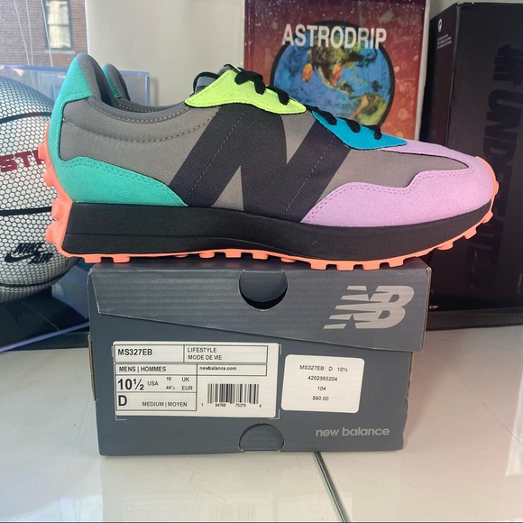 🆕 New Balance 327 'Magnet Dark Violet Glow' - Picture 1 of 15